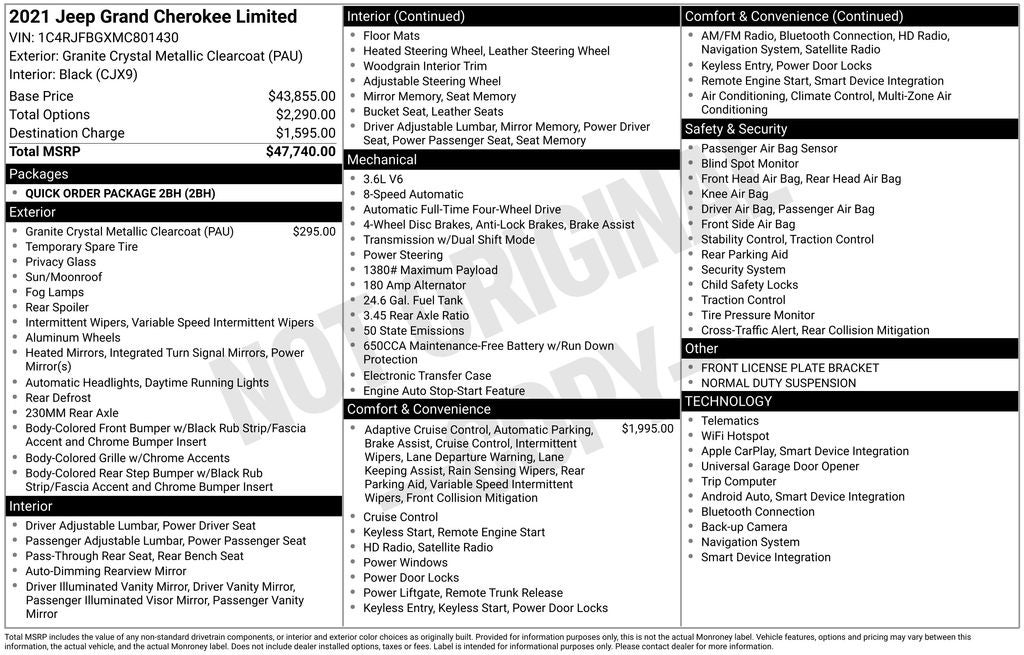 jeep grand cherokee 2021 1C4RJFBGXMC801430 image jeep grand cherokee 2021 1C4RJFBGXMC801430 image
